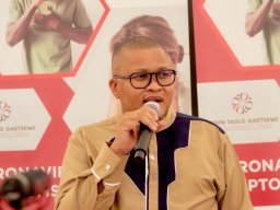 Joe Morolong Family House Handover