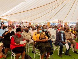 Joe Morolong Family House Handover