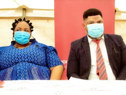 Joe Morolong Family House Handover